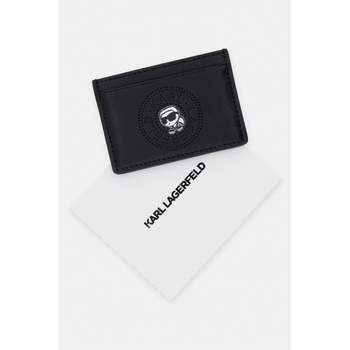 KARL LAGERFELD Калъф за карти женски кожен IKON (B2W32040)