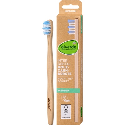 alverde Naturkosmetik dřevěný střední