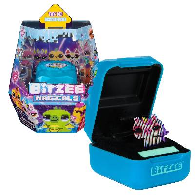Spin Master Bitzee interaktivní digitální zvířátka Magicals modré