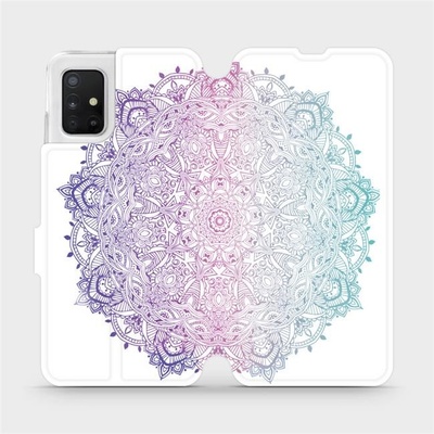 Pouzdro Mobiwear parádní flip Samsung Galaxy A51 - M008S Mandala