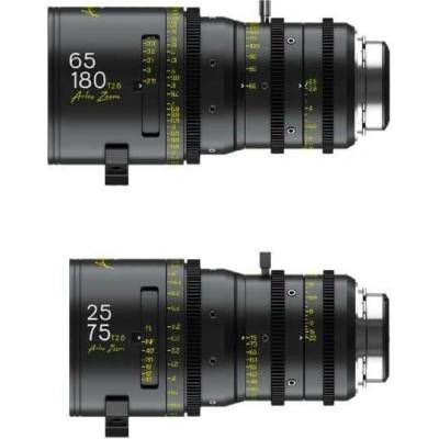 DZO Optics DZOFILM Arles Zoom 25-75/65-180mm (PL_Black_Case_2pcs_Metric)