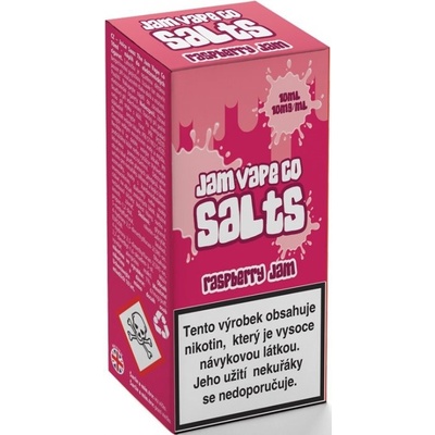 Juice Sauz Jam Vape Co Salt Raspberry 10 ml 10 mg