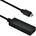 Roline Кабел USB 3.2 Gen 2, удължител USB-C - USB-C, M/F, 5 м, черен 12.04. 1105-5 (12.04.1105-5)