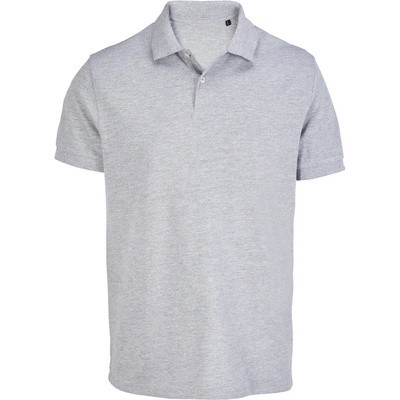 Sol´s Collection polokošile Pacific piqué těžká bavlna krátký rukáv unisex COT25443907701-grey melange