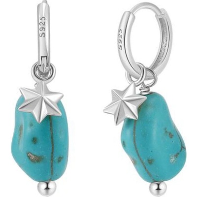 Majya Stříbrné náušnice BARBARA 11133