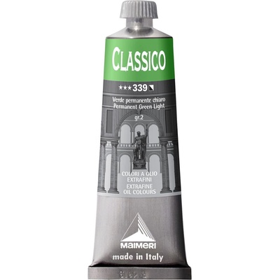 Maimeri Classico Маслена боя Permanent Green Light 60 ml 1 бр (M0306339)