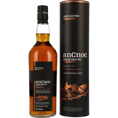 anCnoC Sherry Peated 43% 0,7 l (tuba)