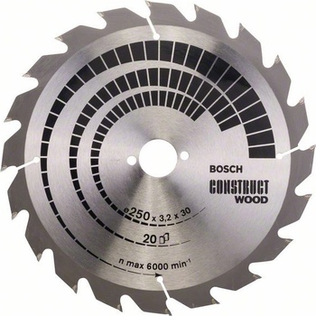 Bosch Construct Wood, pr. 250 mm, klincom odolný