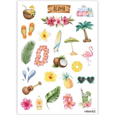 Samolepky MINIMEE Aloha