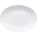 COSTA NOVA Бяла керамична чиния за сервиране 37x51 cm Pearl - Costa Nova (ZCN-PEA501-WHI)