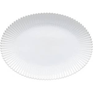 COSTA NOVA Бяла керамична чиния за сервиране 37x51 cm Pearl - Costa Nova (ZCN-PEA501-WHI)