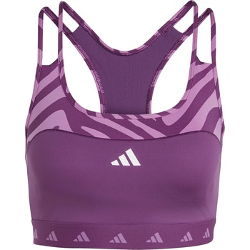 Image 1 of adidas Women's Medium Impact Sports Bra - Purple