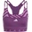 adidas Women's Medium Impact Sports Bra - Purple