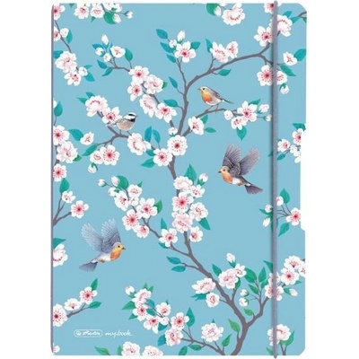Hamelin Sešit A4 Ladylike Birds kombi balení 3 ks