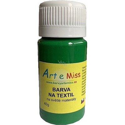 Artemiss Napeňovacia 3D farba na textil 33 zelená