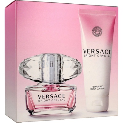 Versace Bright Crystal EDT 50 ml + tělové mléko 100 ml dárková sada