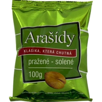 Krajci Arasidy pražené a solené 100 g