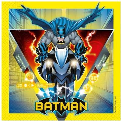 EKO papírové ubrousky Batman 20ks 33x33cm