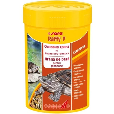 sera Raffy P Nature гранулирана храна за костенурки 100ml
