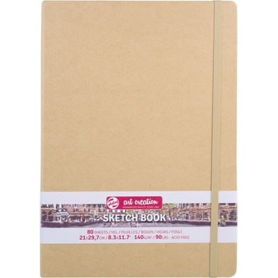 Talens Art Creation Sketchbook v pevnej väzbe Kraft 21 x 29,7