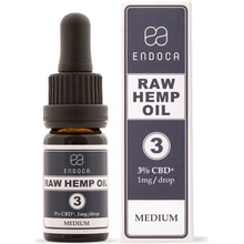 Endoca RAW Konopný olej 300 mg CBD + CBDa 3% 10 ml