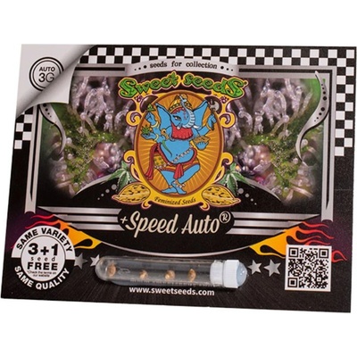 Sweet Seeds +Speed AUTO semena neobsahují THC 3 ks