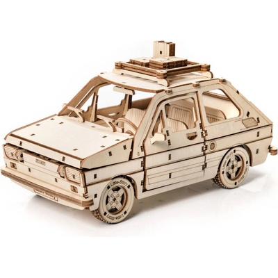 Little Story Drevené 3D puzzle Fiat 126P 228 ks