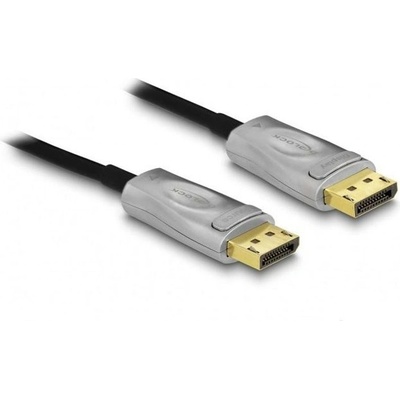 Delock Кабел Delock 84140, от DisplayPort(м) към DisplayPort(м), 50m, черен, 8K@60Hz (DELOCK-84140)