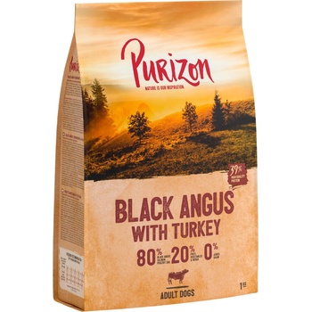 Purizon Adult 80:20:0 Black-Angus hovězí s krocanem bez obilovin 4 kg