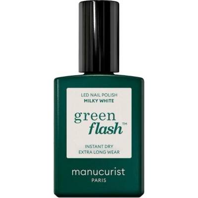 manucurist - green flash Instant Dry Extra Long Wear Laky na nehty 15 ml Bílá unisex