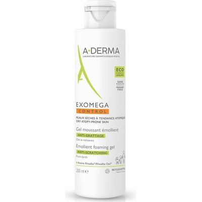 A-Derma Original Care pěnivý gel pro citlivou pokožku Soothing Foaming Gel 200 ml