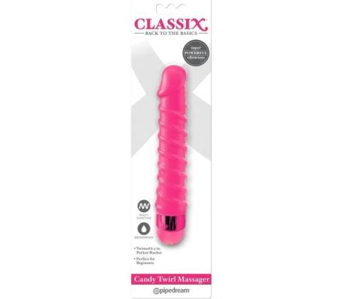 Pipedream Classix Candy Twirl Massager