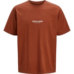 Jack and Jones Тениска Jack and Jones Men's Regular Fit T-Shirt - Brandy Brown