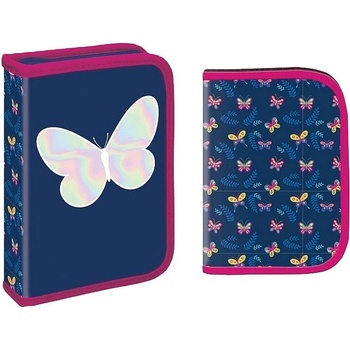 S-Cool Несесер с пособия S. Cool - Butterfly, c 1 цип, 32 части (SC2901)