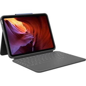 Logitech Rugged Folio за iPad (10-то поколение) - Oxford Grey - US (920-011208)