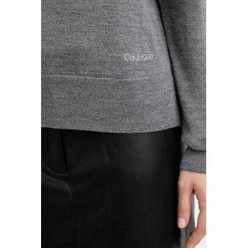 Calvin Klein Пуловер с вълна Calvin Klein (LV044A305G)