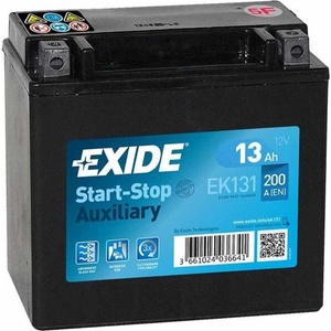 Exide Start-Stop Auxiliary 13Ah 200A left+ (EK131)