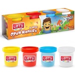 LET'S Комплект пластилин Let's 4 цвята L-8440