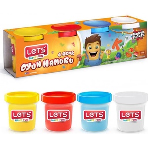 LET'S Комплект пластилин Let's 4 цвята L-8440
