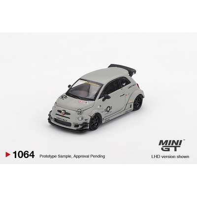 MINI GT Abarth 595 LB-Works x Abas Works Fighters 1:64