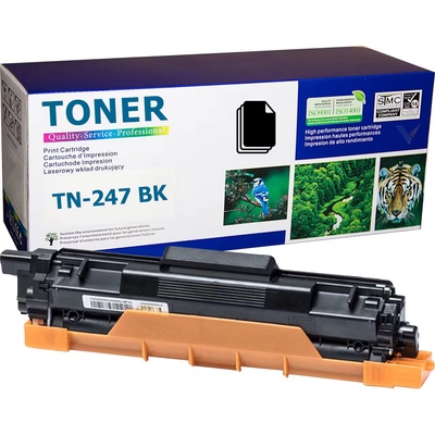 Compatible Brother TN-247BK (BR-247BK) съвместима тонер касета (3K) (Brother BR-247B)