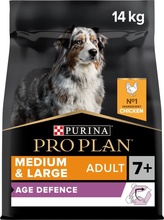 Pro Plan Medium & Large Adult 7+ Age Defence kuře 14 kg