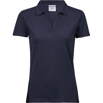 TEE JAYS tj1409 / Дамска поло тениска с v-образно деколте - тъмносиня m (18140900302)