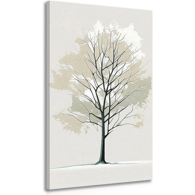 Obraz strom v minimalistickém provedení - 100x200