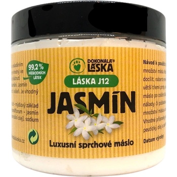 Dokonalá Láska Jasmín velmi čisté luxusní sprchové a koupelové máslo 200 ml