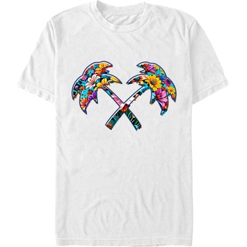 ZOOT. Fan Бяла тениска Trainer Spotter Cross Palm Flowers ZOOT. Fan | Byal | МЪЖЕ | S