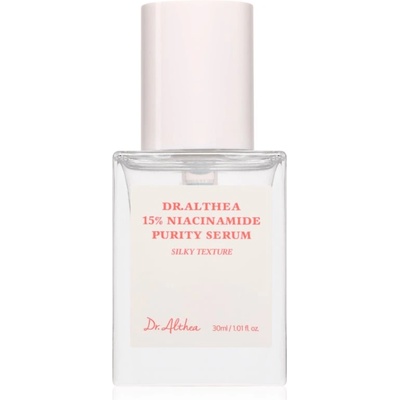 Dr. Althea 15% Niacinamide Purity Serum озаряващ серум за лице с успокояващ ефект 30ml