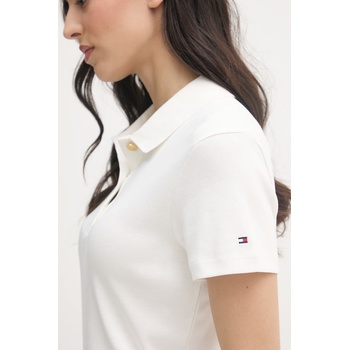 Tommy Hilfiger тениска с яка дамска памучна (WW0WW49252)