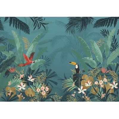 Komar Vliesová fototapeta Enchanted Jungle rozměry 350 x 250 cm