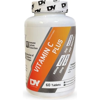 DY Nutrition Vitamin C Plus, 60 таблетки, Dorian Yates Nutrition